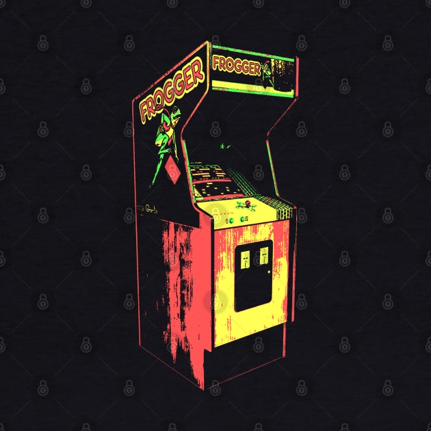 Frogger Retro Arcade Game 2.0 by C3D3sign